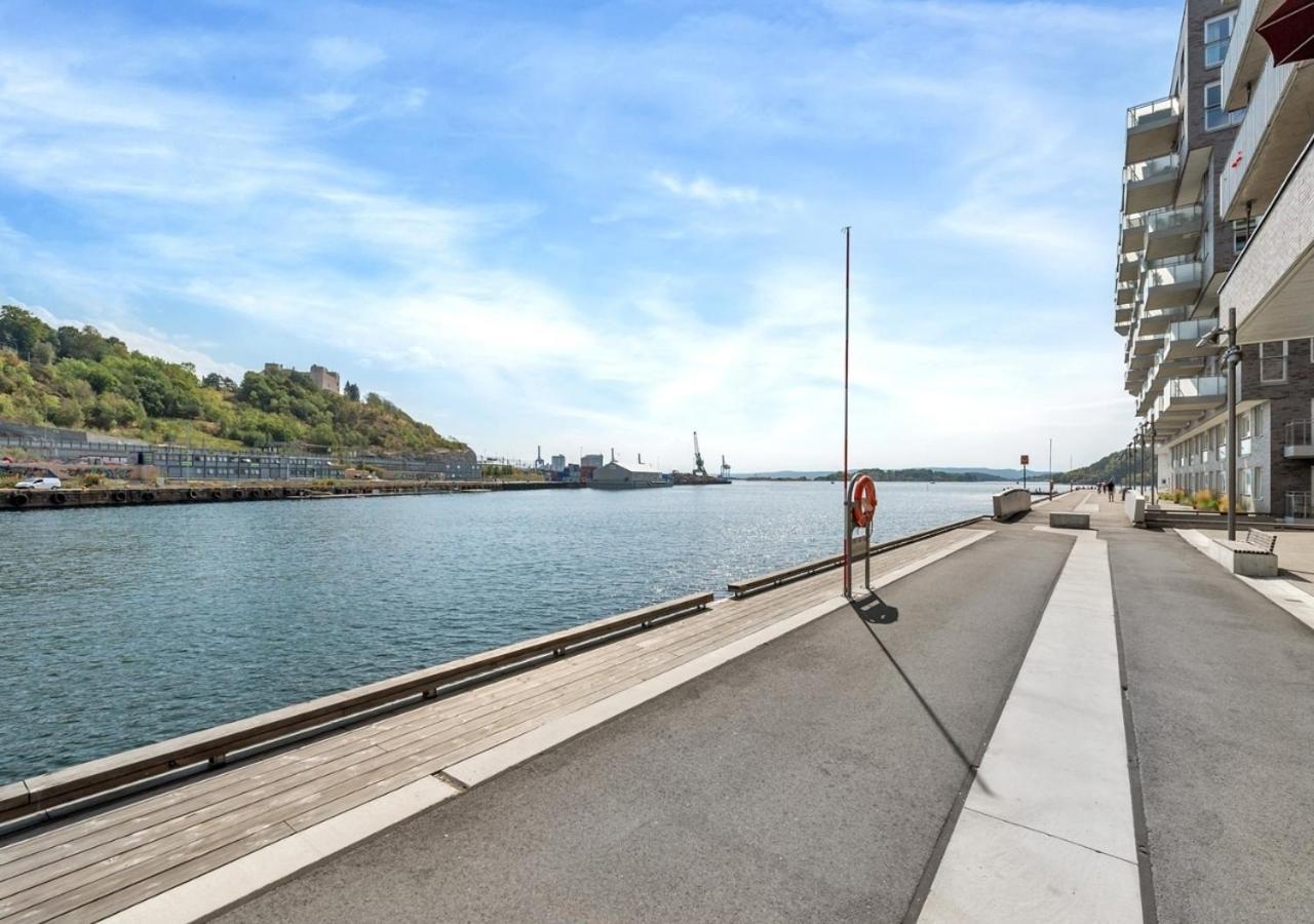 Seaside Apt - 2 Sunny Balconies - Modern - 6 Pax Oslo Exterior foto